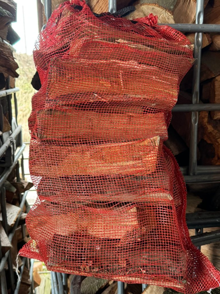 Net Bag of Mixed Firewood Logs