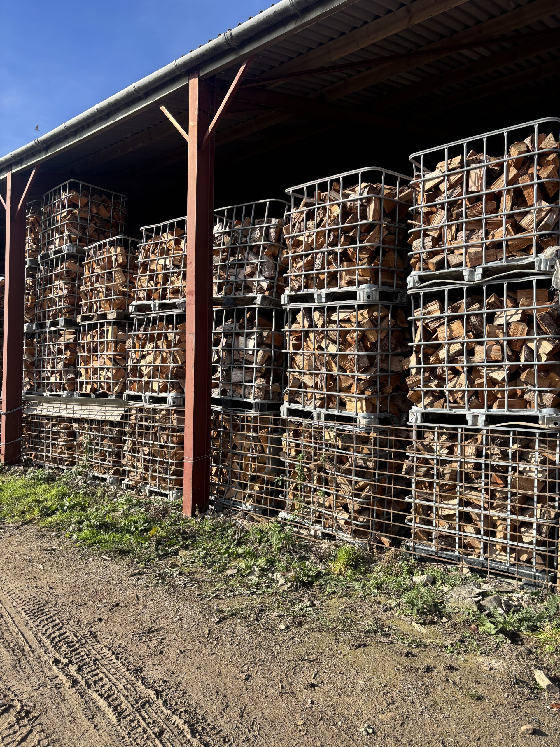 Kiln Dried Birch Logs - Bulk Bag